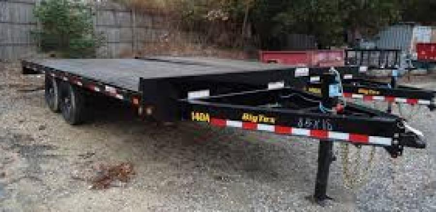 Big Tex 14OA, Deck-Over, 102" x 20', 14K Image 1