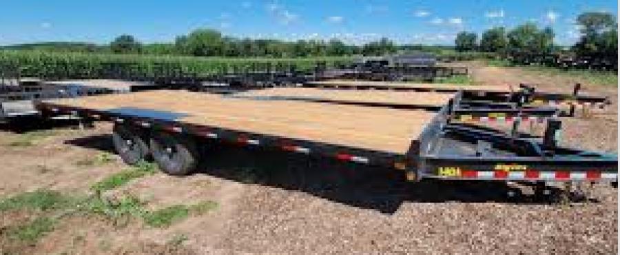 Big Tex 14OA, Deck-Over, 102" x 20', 14K Image 2