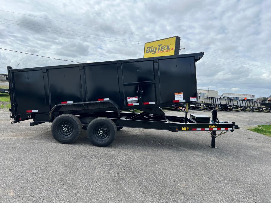 Big Tex 14LP, Dump, 83" x 14', 14K, 4' Sides Image 0