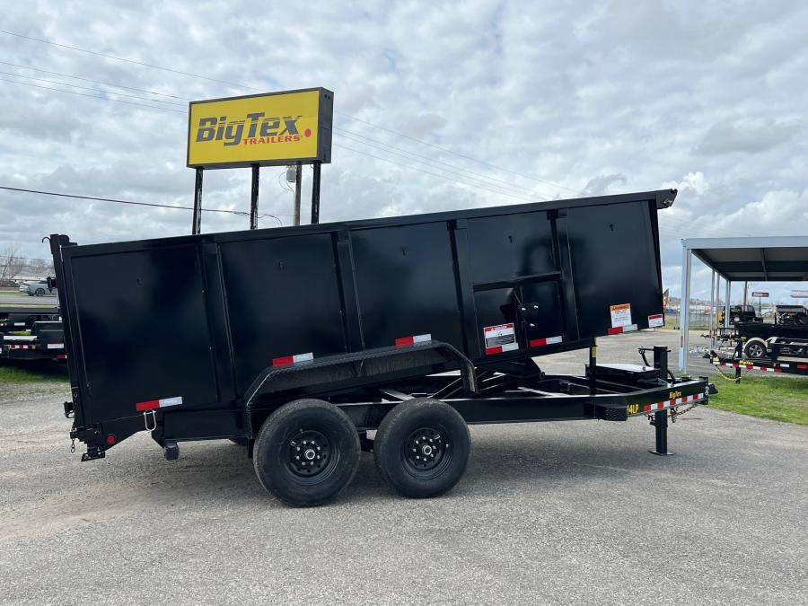 Big Tex 14LP, Dump, 83" x 14', 14K, 4' Sides Image 1