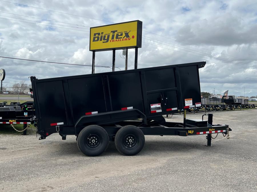 Big Tex 14LP, Dump, 83" x 16', 14K, 4' Sides Image 1