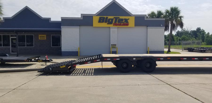 Big Tex 22GN, Gooseneck, 102" x 40', 23.9K, Dovetail, Mega Ramps Image 4