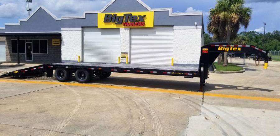 Big Tex 25GN, Gooseneck, 102" x 40', 25.9K, Dovetail, Mega Ramps Image 1