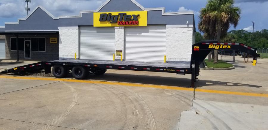 Big Tex 25GN, Gooseneck, 102" x 40', 25.9K, Dovetail, Mega Ramps Image 2