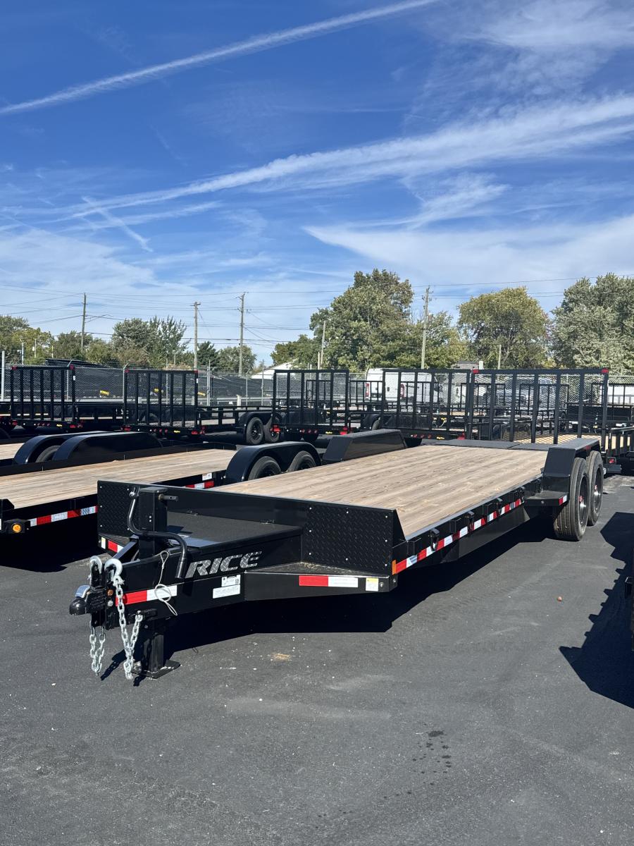 Rice Trailers FME RICE - MAGNUM 14K EQUIPMENT HAULER 82X21 BK - STANDARD Image 0