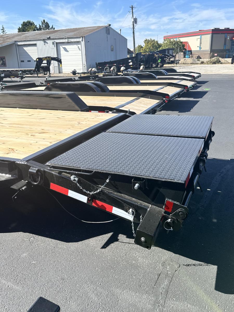 Rice Trailers FME RICE - MAGNUM 14K EQUIPMENT HAULER 82X21 BK - STANDARD Image 1