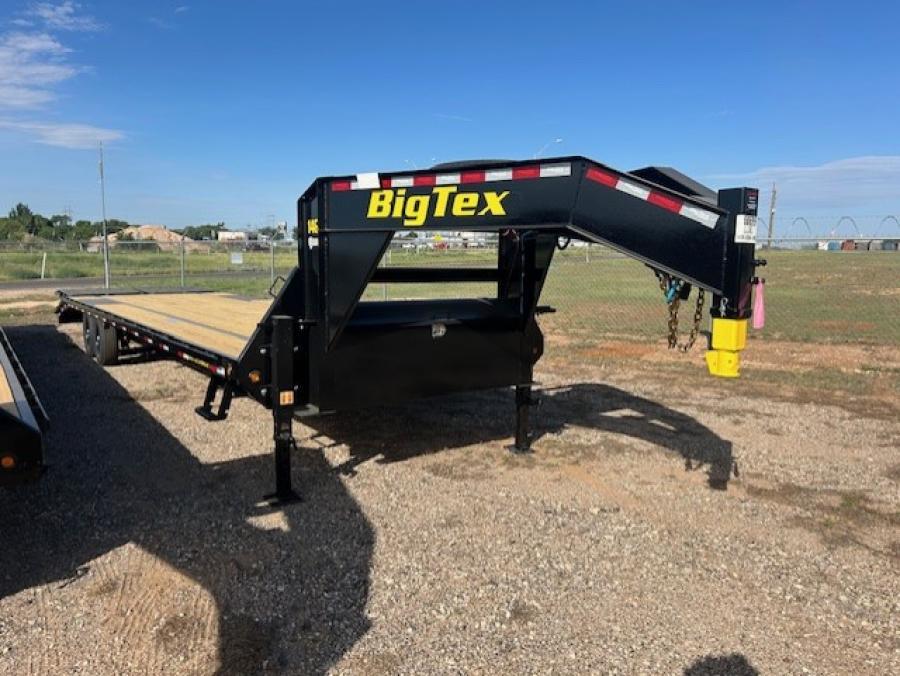 Big Tex 14GN, Gooseneck, 102″ x 25′, 15.9K, Dovetail, Mega Ramps Image 0