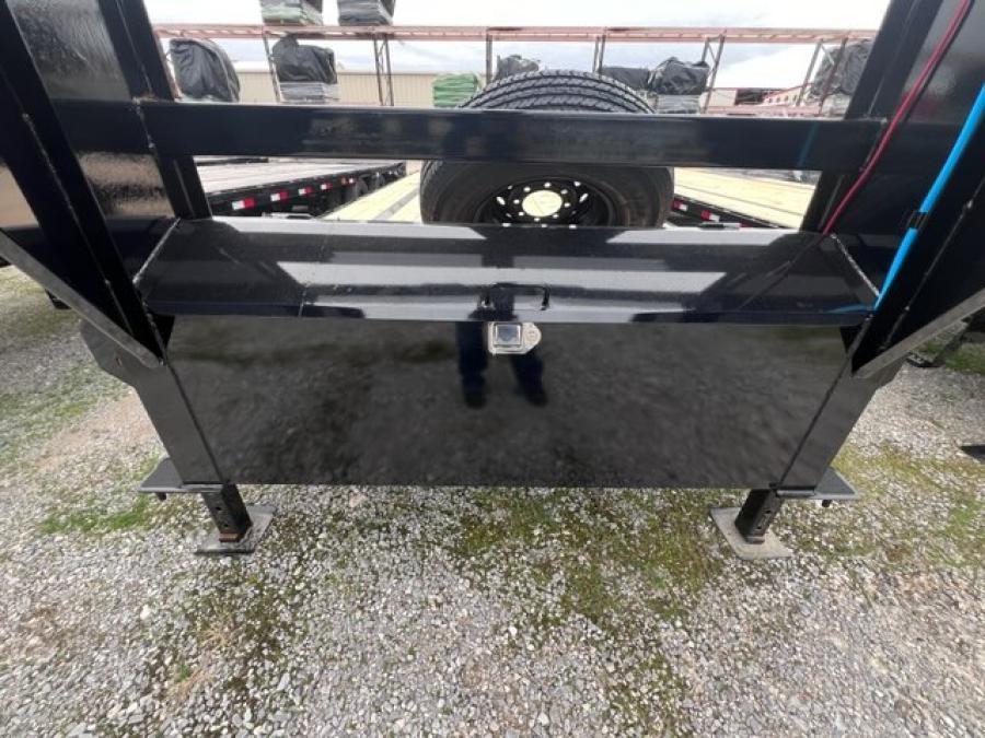 Big Tex 14GN, Gooseneck, 102″ x 25′, 15.9K, Dovetail, Mega Ramps Image 3