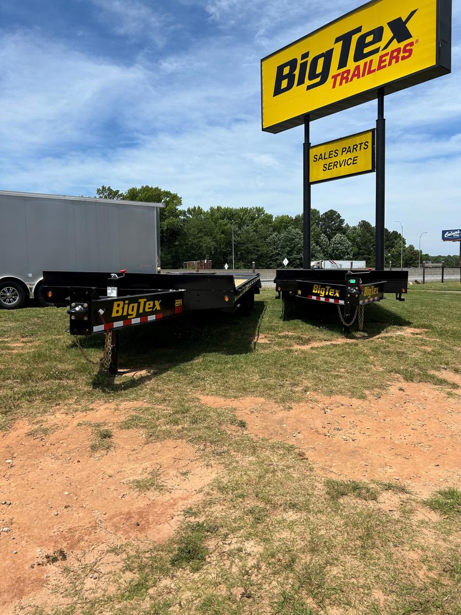 Big Tex 22PH, Pintle, 102" x 25', 23.9K, Dovetail, Mega Ramps Image 1