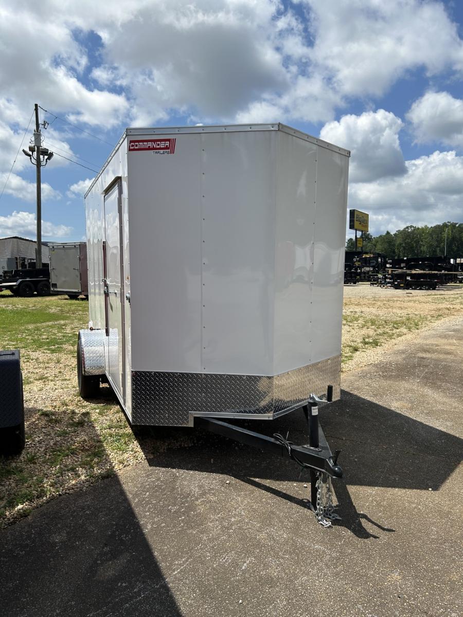 6X10 MTI 6X10 V NOSE ENCLOSED STD RAMP DOOR 3K BY CARRY ON image 0