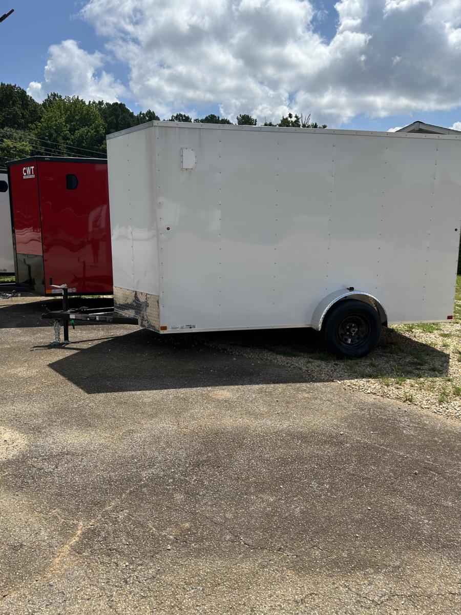 6X10 MTI 6X10 V NOSE ENCLOSED STD RAMP DOOR 3K BY CARRY ON image 2