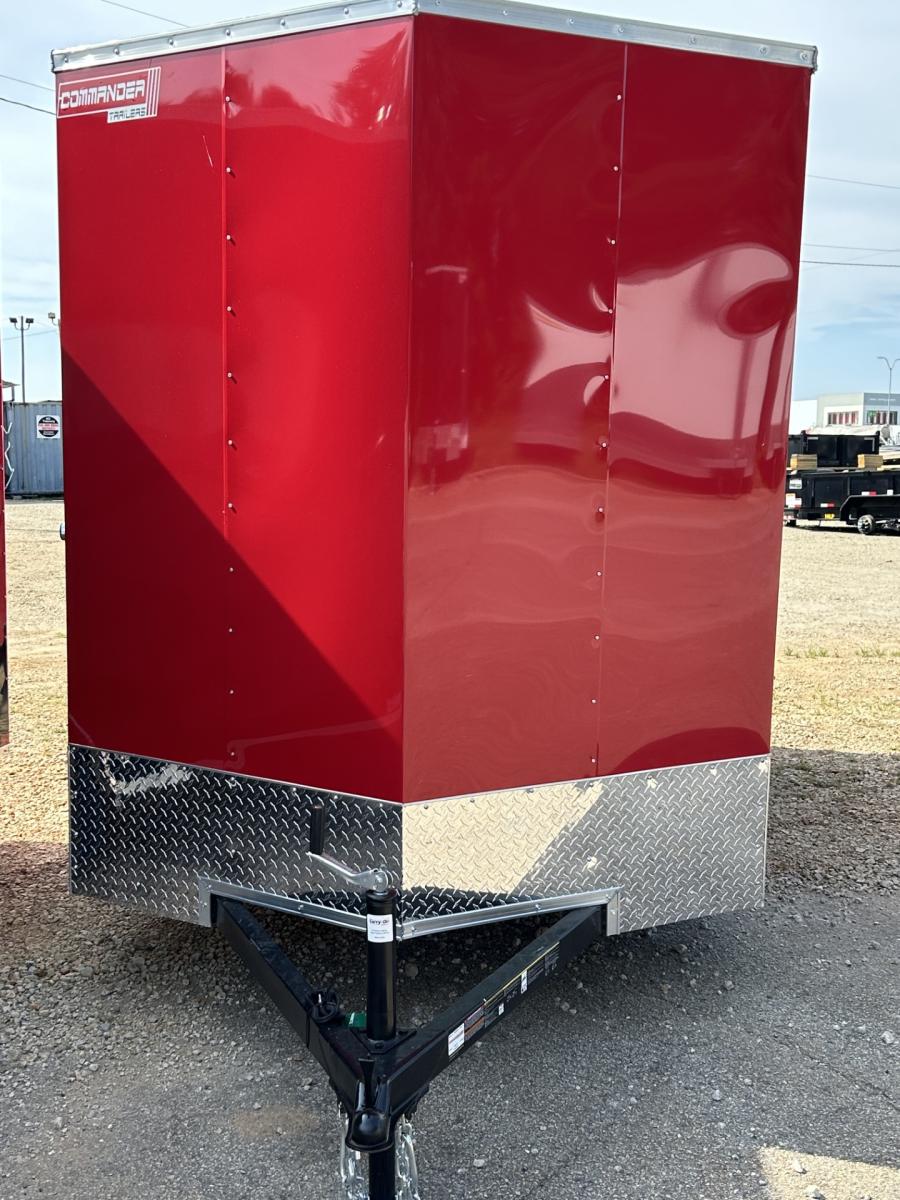 6X10 MTI 6X10 V NOSE ENCLOSED STD RAMP DOOR 3K BY CARRY ON image 0