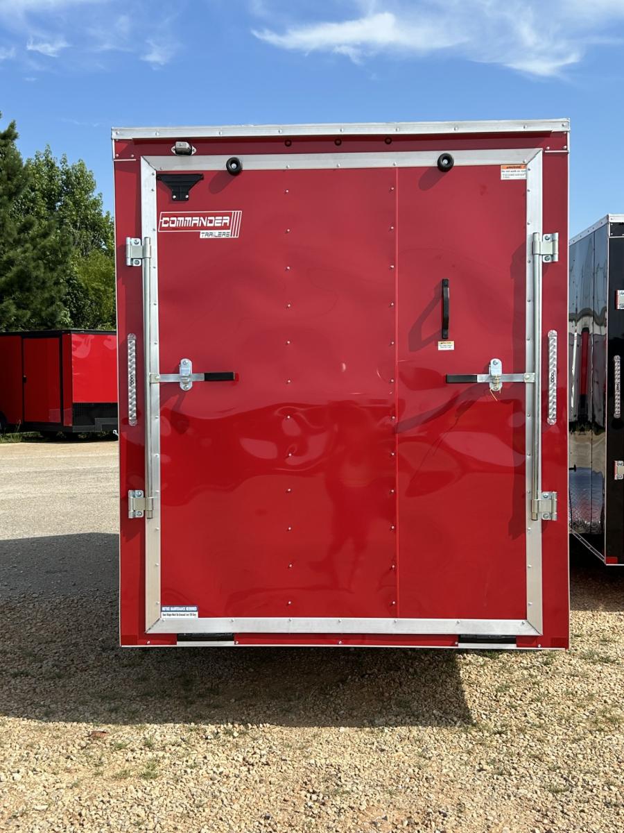6X10 MTI 6X10 V NOSE ENCLOSED STD RAMP DOOR 3K BY CARRY ON image 1