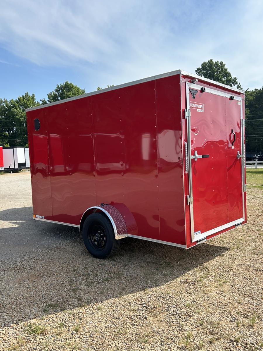 6X10 MTI 6X10 V NOSE ENCLOSED STD RAMP DOOR 3K BY CARRY ON image 2
