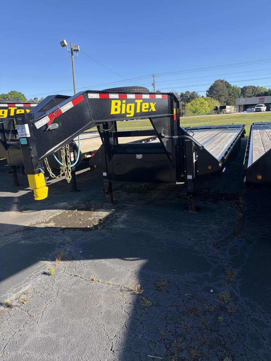 Big Tex 25GN, Gooseneck, 102" x 30', 25.9K, Dovetail, Mega Ramps Image 0