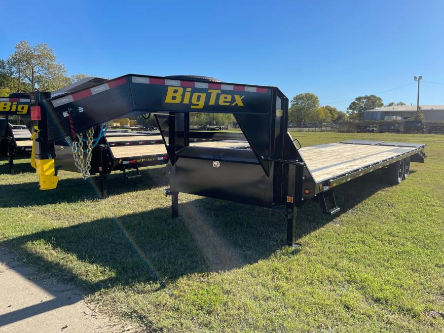Big Tex 14GN, Gooseneck, 102" x 30', 15.9K, Dovetail, Mega Ramps Image 0