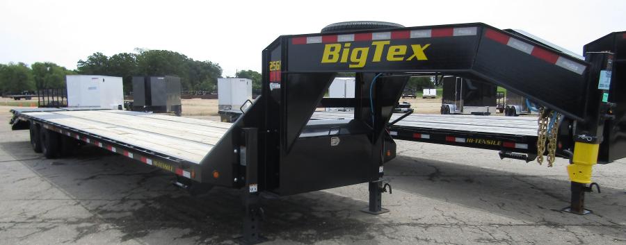 Big Tex 25GN, Gooseneck, 102″ x 30′, 25.9K, Dovetail, Mega Ramps image 1
