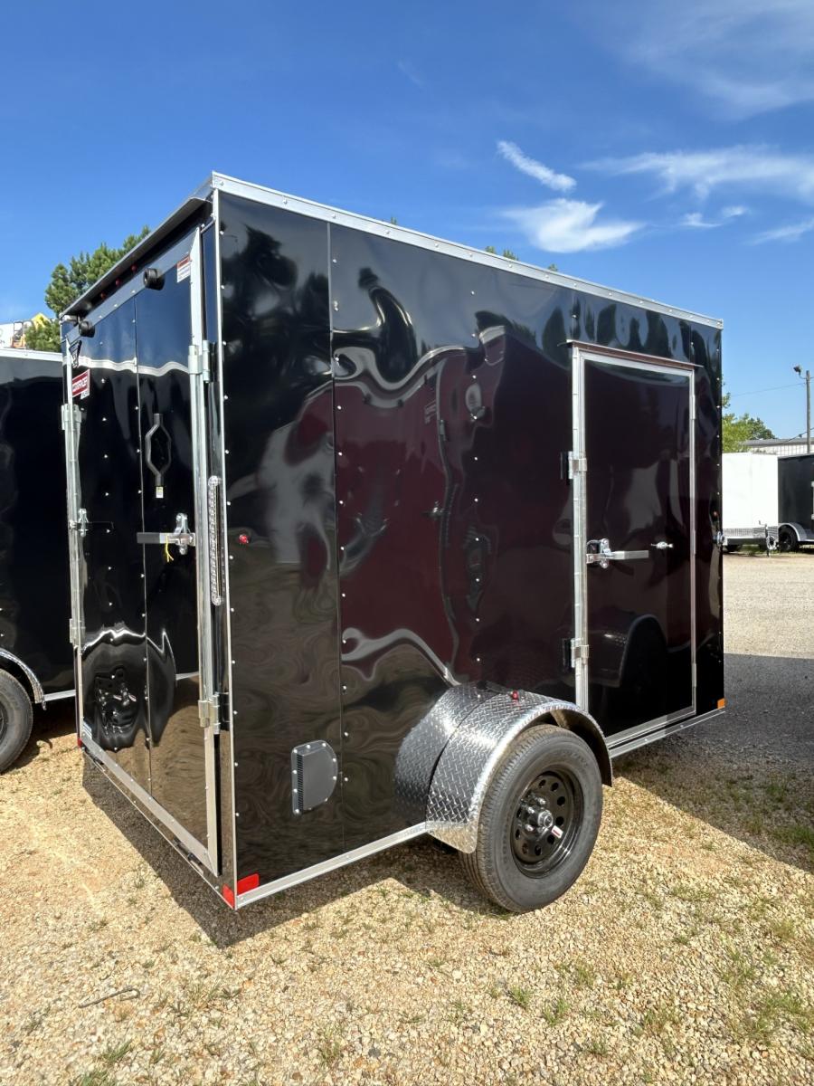 6X10 MTI 6X10 V NOSE ENCLOSED STD RAMP DOOR 3K BY CARRY ON image 2