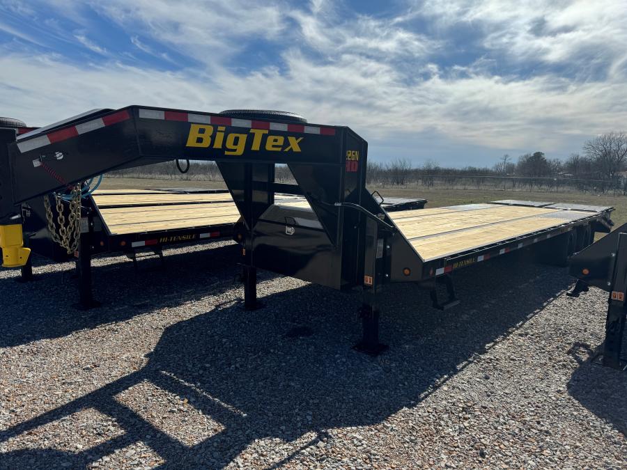 Big Tex 22GN, Gooseneck, 102" x 30', 23.9K, Dovetail, Mega Ramps Image 0