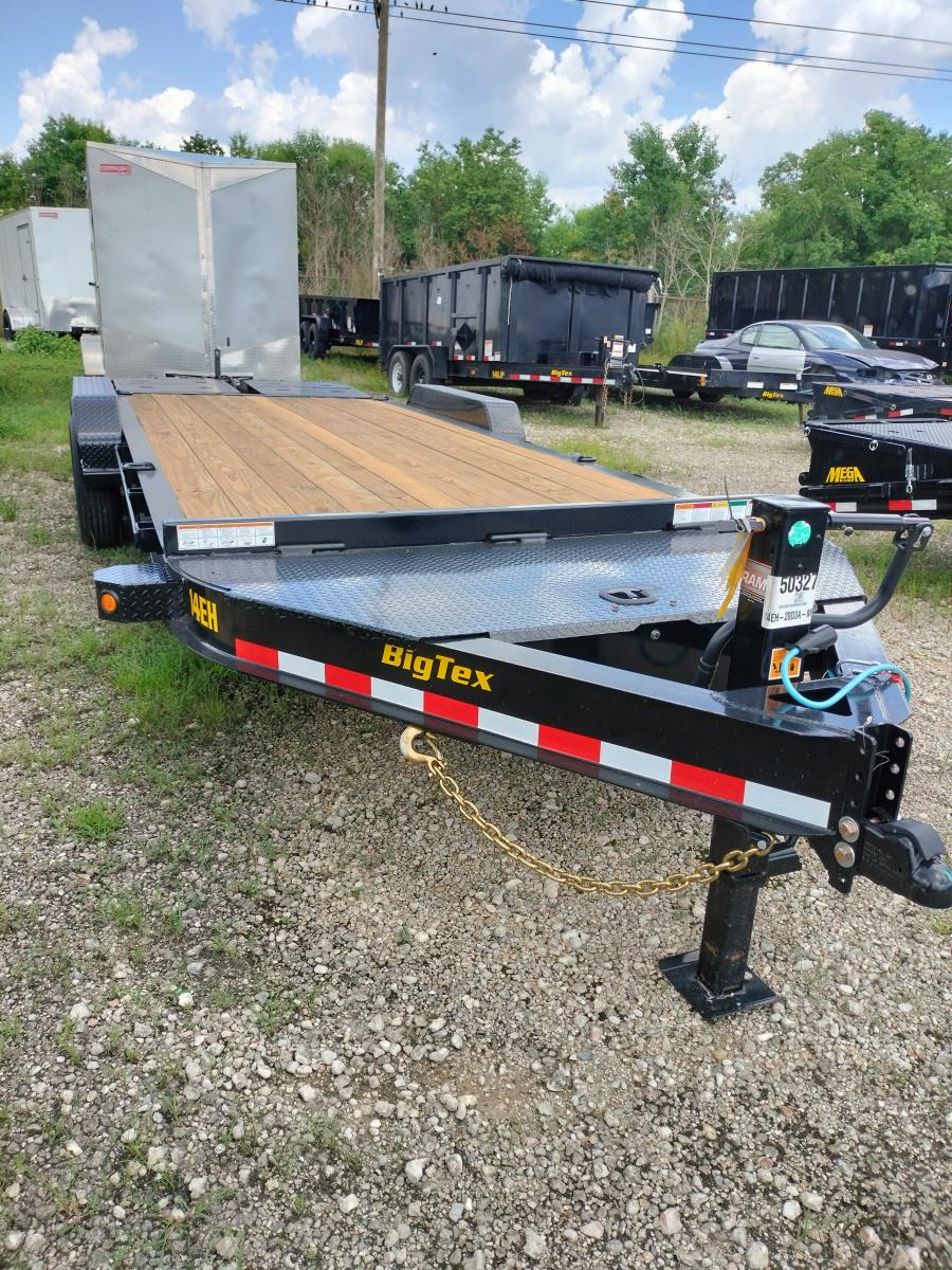 Big Tex 14EH, Equipment, 83" x 20', 15.4K, Dovetail, Mega Ramps, X-Series Image 3