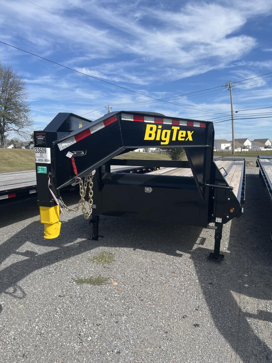 Big Tex 16GN, Gooseneck, 102" x 40', 17.5K, Dovetail, Mega Ramps Image 0