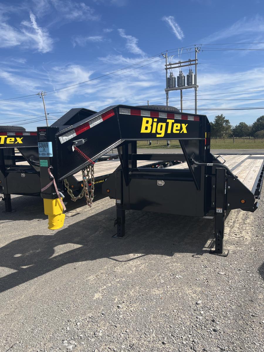 Big Tex 25GN, Gooseneck, 102" x 40', 25.9K, Dovetail, Mega Ramps Image 0