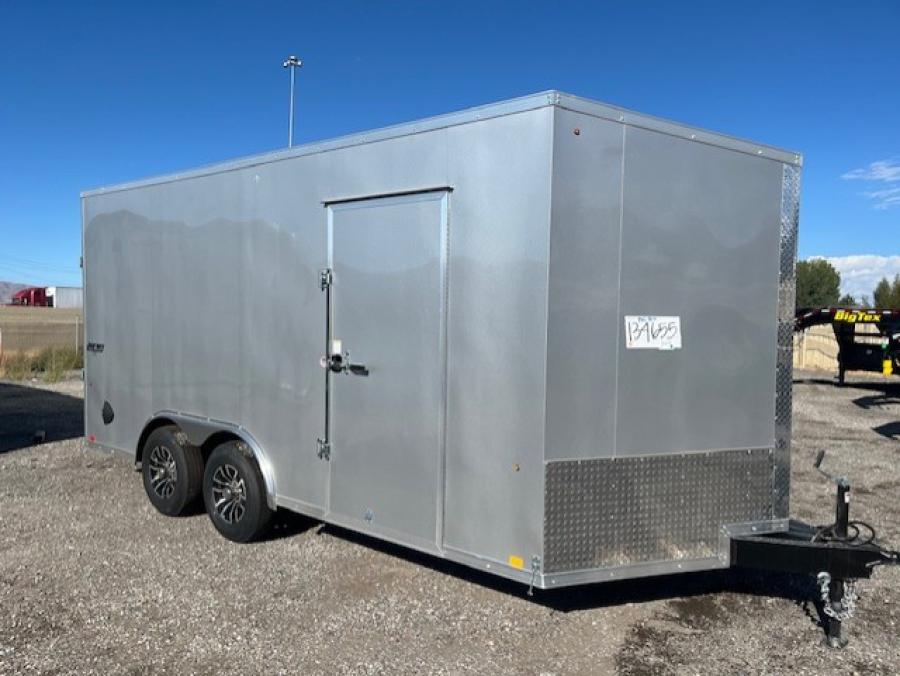 K102 85X16 OUTBACK DLX FLAT TOP V NOSE ENCLOSED CARGO 10K Image 0
