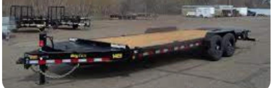 Big Tex 14EH, Equipment, 83" x 20', 15.4K, Dovetail, Mega Ramps, X-Series Image 2