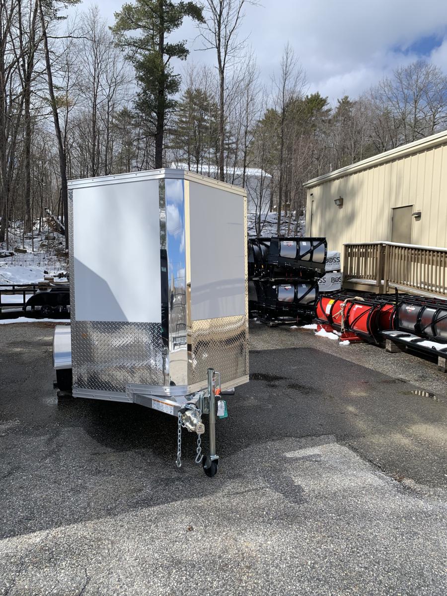 C510 5X10 Stealth Lite V-Nose IF Cargo Trailer by Cargo Pro Image 0