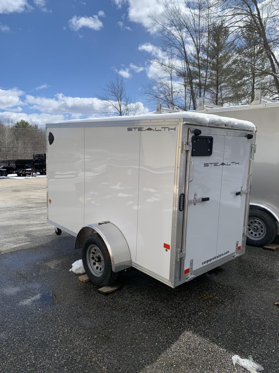 C510 5X10 Stealth Lite V-Nose IF Cargo Trailer by Cargo Pro Image 2