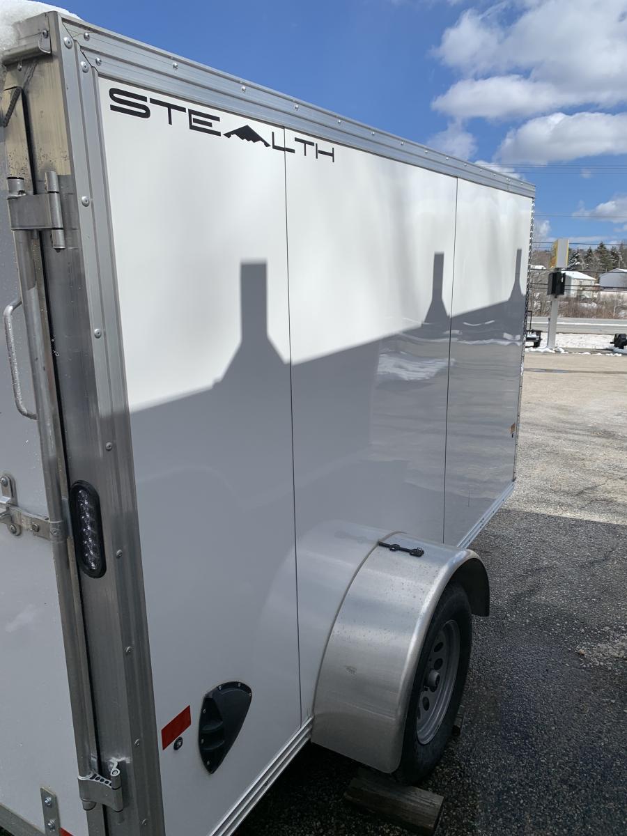 C510 5X10 Stealth Lite V-Nose IF Cargo Trailer by Cargo Pro Image 3