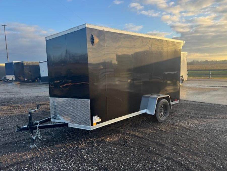 RDLX RDLX 6 x 12 SA FLAT TOP WEDG ENCLOSED TRAILER BY RC Image 1