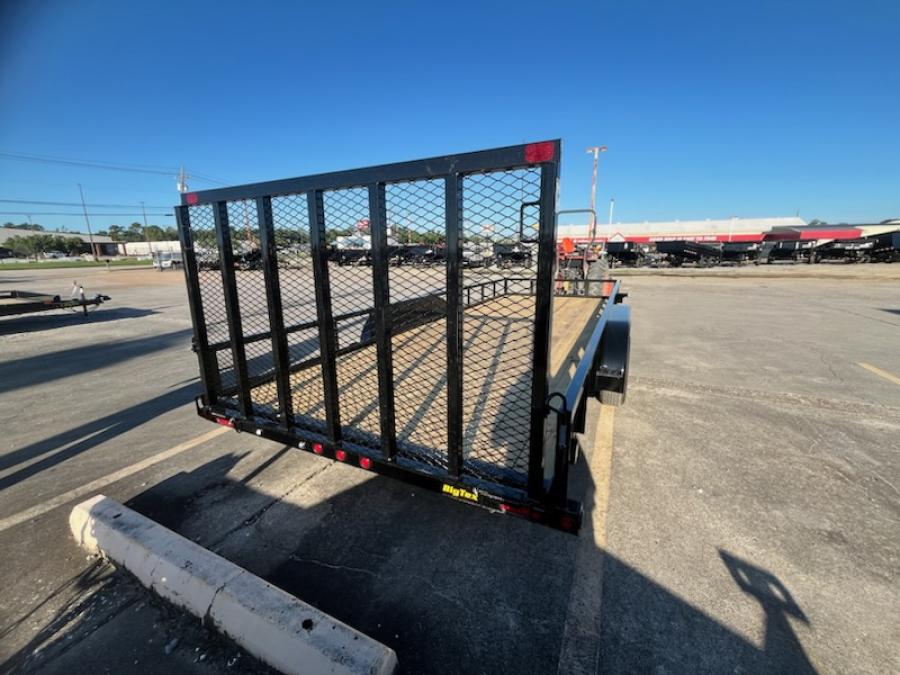 Big Tex 70PI 7K TAND SQ TU UTL 83"x18 BLK Image 2