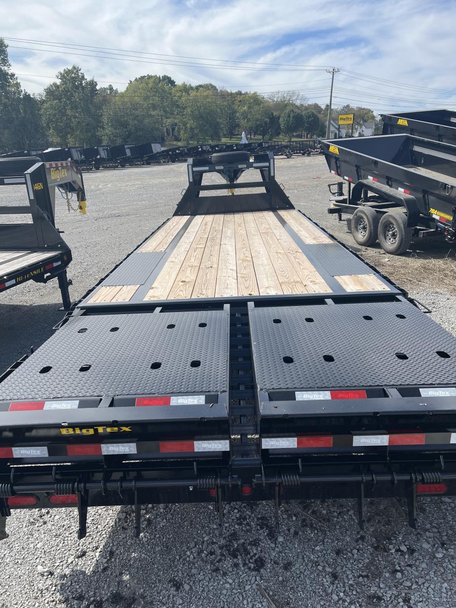 Big Tex 14GN, Gooseneck, 102" x 25', 15.9K, Dovetail, Mega Ramps Image 4