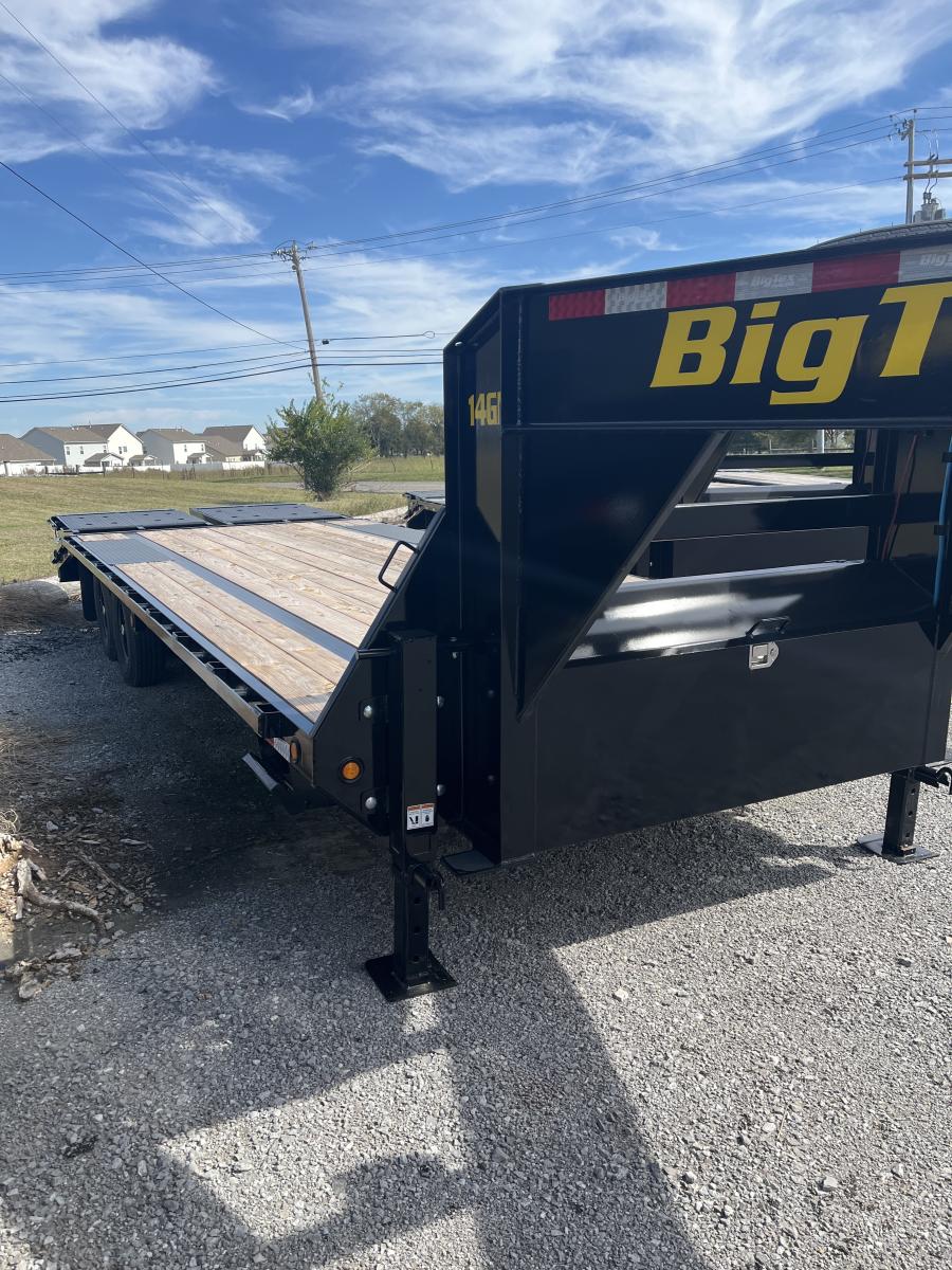 Big Tex 14GN, Gooseneck, 102" x 25', 15.9K, Dovetail, Mega Ramps Image 6