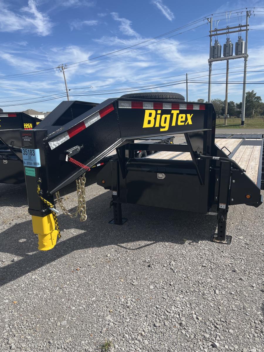 Big Tex 25GN, Gooseneck, 102" x 30', 25.9K, Dovetail, Mega Ramps Image 0