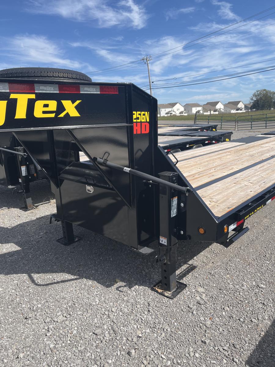 Big Tex 25GN, Gooseneck, 102" x 30', 25.9K, Dovetail, Mega Ramps Image 1