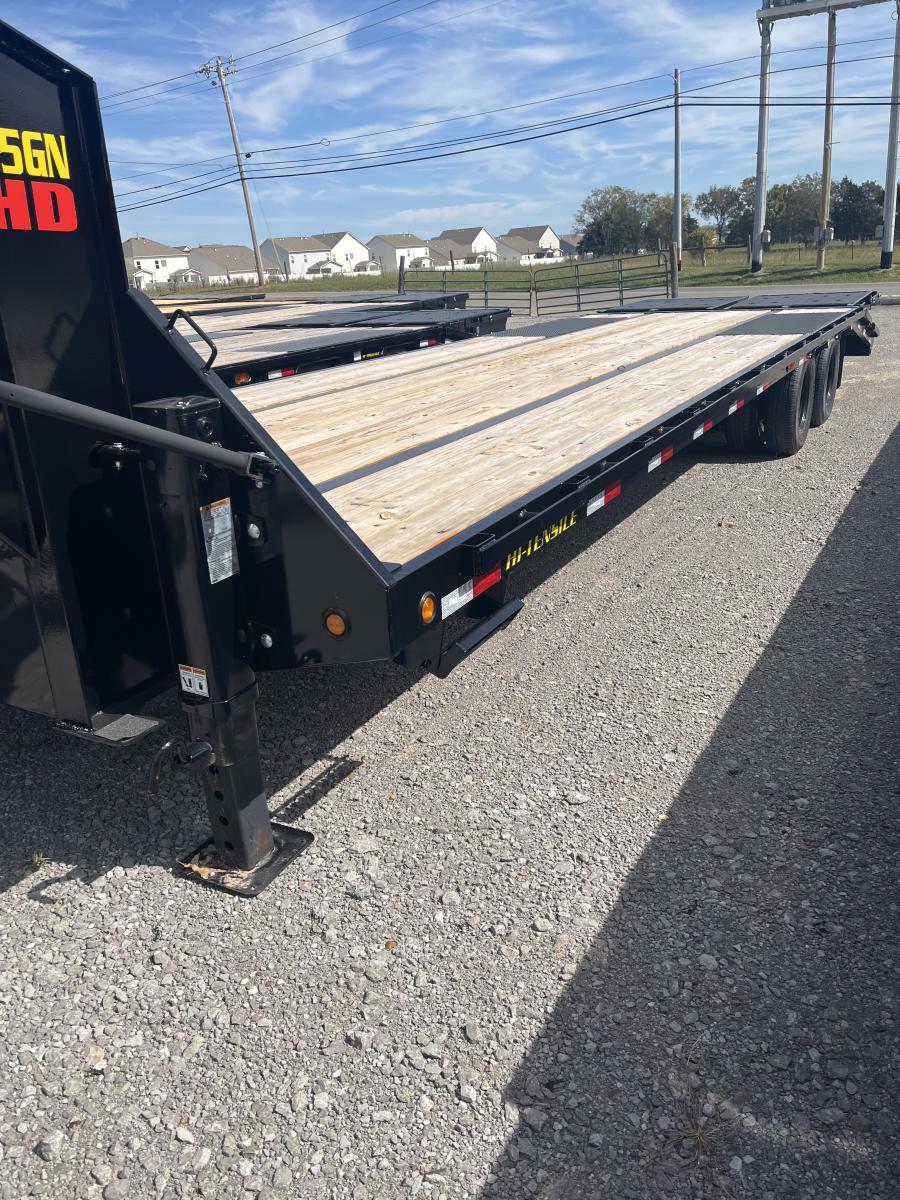 Big Tex 25GN, Gooseneck, 102" x 30', 25.9K, Dovetail, Mega Ramps Image 2