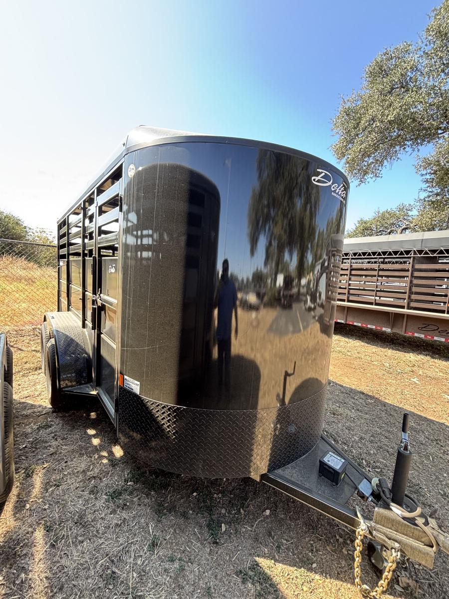 6’x14’x6’6″ steel livestock trailer by Dleta Image 0