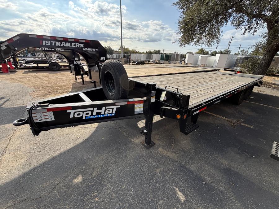 102×20+5 pintle deck over trailer by Top Hat Image 0