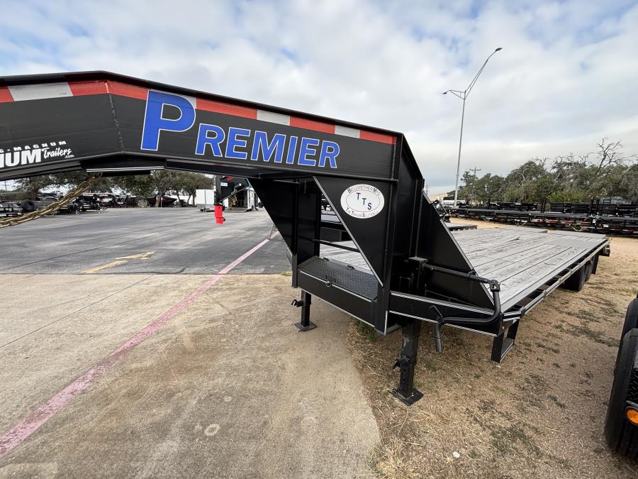 102″x25’+5′ deck over gooseneck trailer by Bellwether Image 0