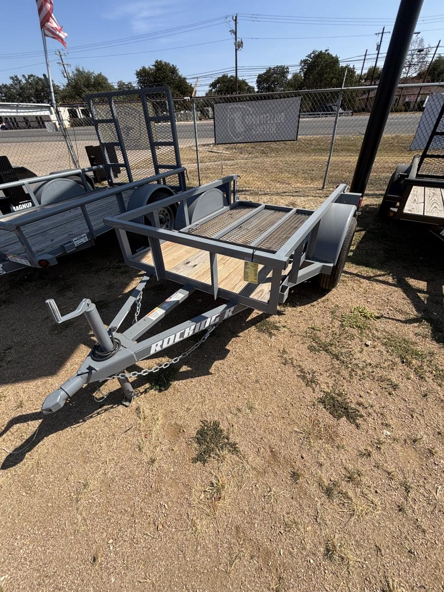 4×6 single axle utility trailer by Rocking R Image 0