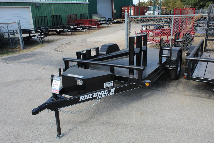 5X10 3.5K GVWR single axle welding trailer by Rocking R Image 0