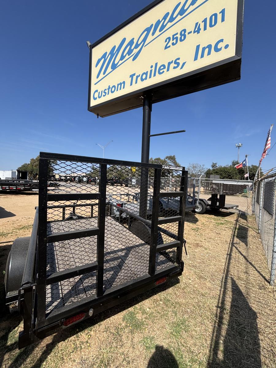 5×8 single axle utility trailer by Rocking R Image 1