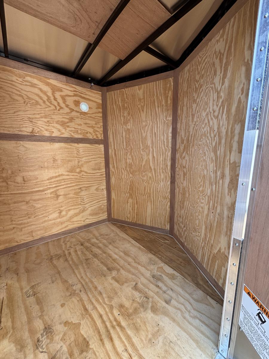 6×10 single axle enclosed cargo trailer by Continental Cargo Image 1