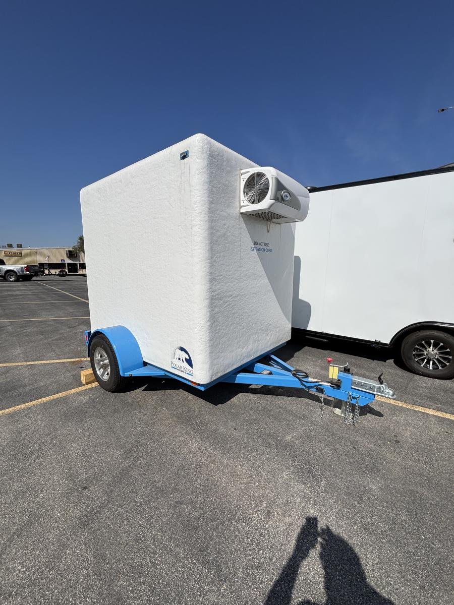 6X8 refrigerator enclosed trailer by Polar King Image 0