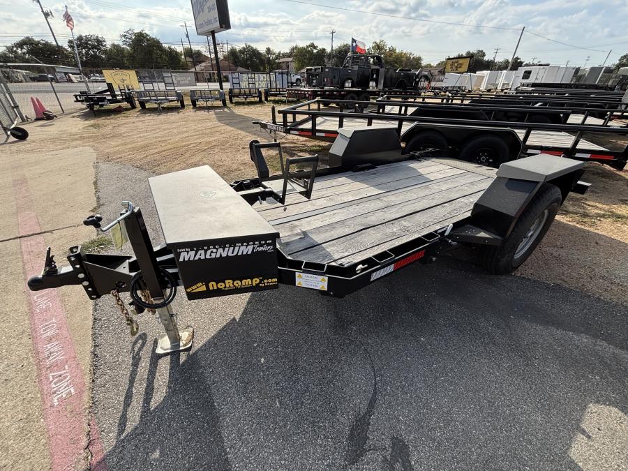 5X10 SINGLE AXLE TILT TRAILER BY KEMCO Image 0