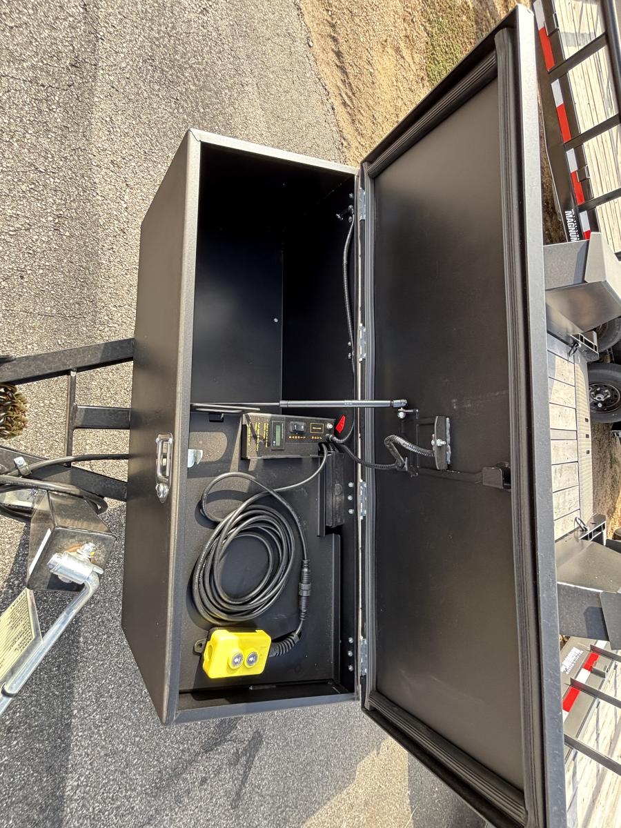 5X10 SINGLE AXLE TILT TRAILER BY KEMCO Image 1