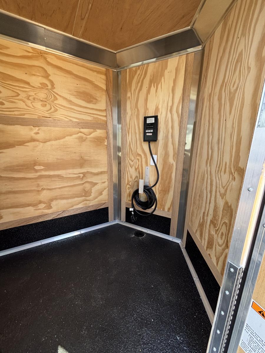 5×10 single axle enclosed trailer by Continental Cargo Image 3