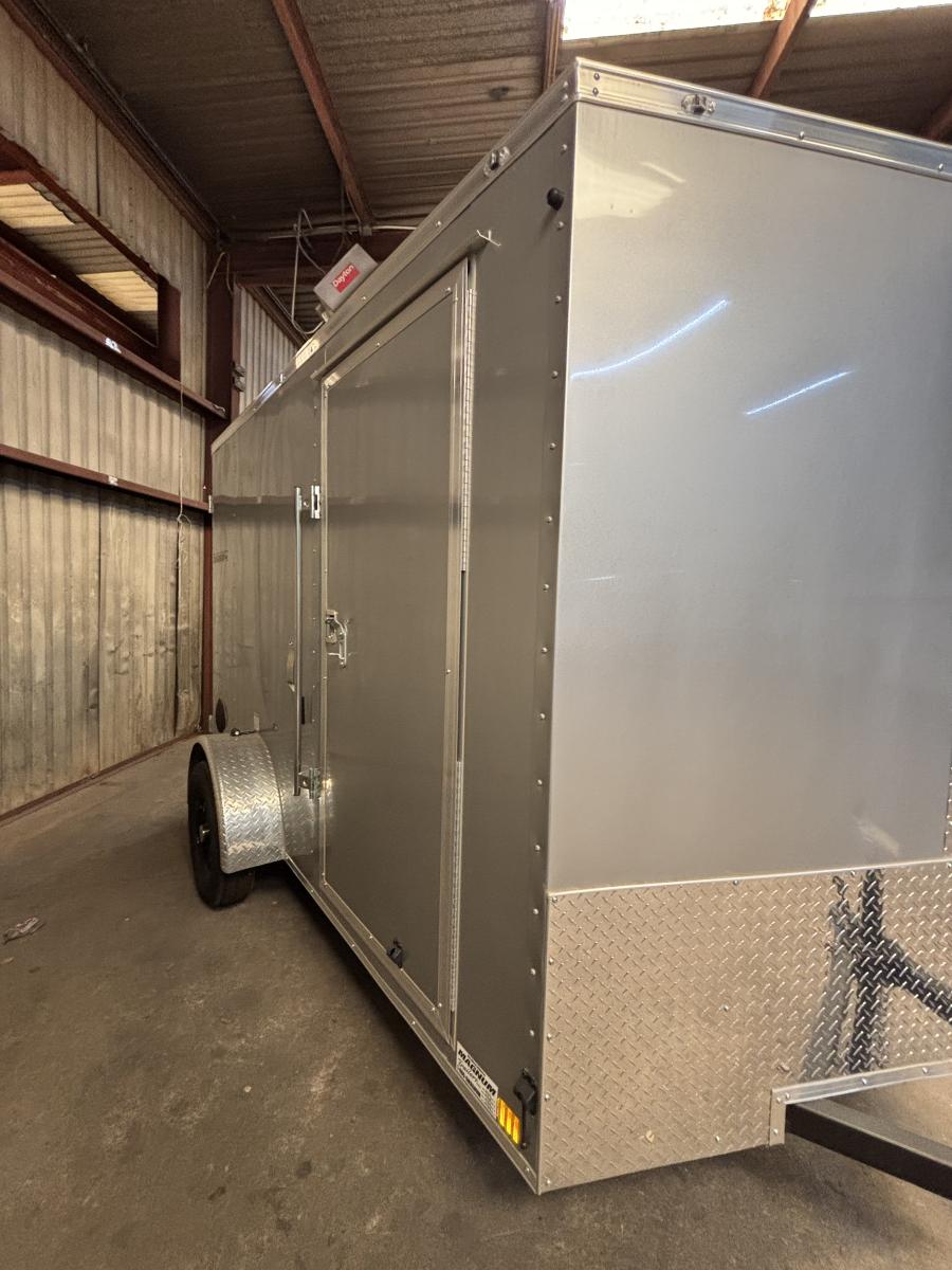 6x10 single axle enclosed cargo trailer by Continental Cargo Image 0
